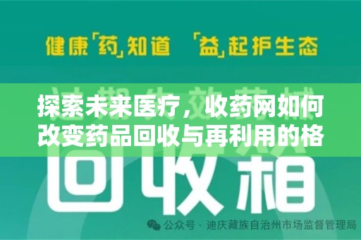 青岛探索未来医疗，收药网如何改变药品回收与再利用的格局
